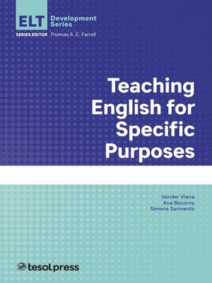 cover image of Teaching English for Specific Purposes